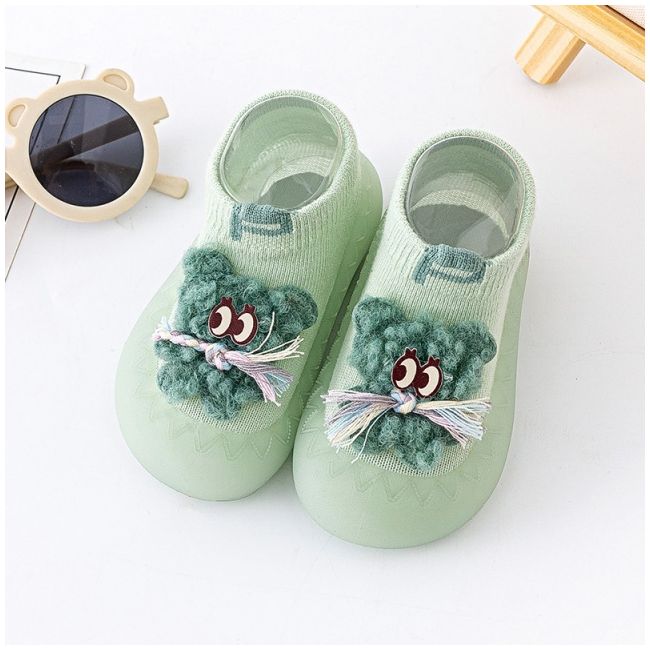 Mocasini verzi - animalut crosetat adg613-5-mos4