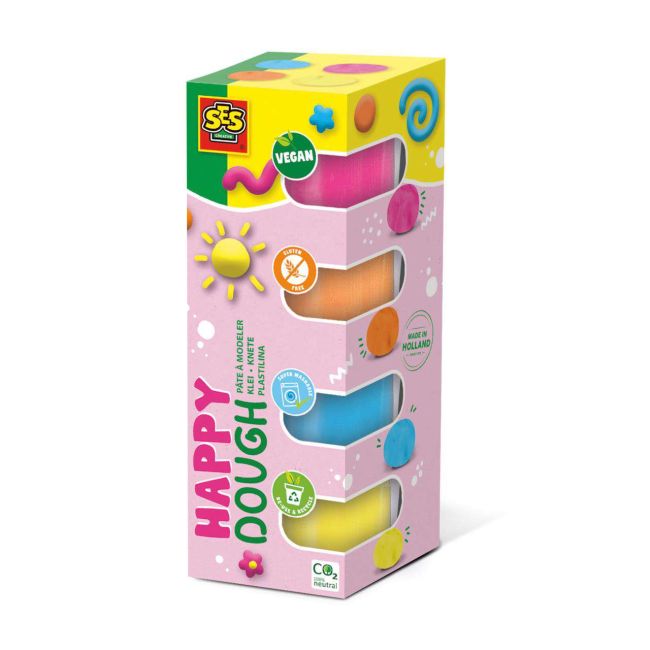 Plastilina happy 4 culori sa00512