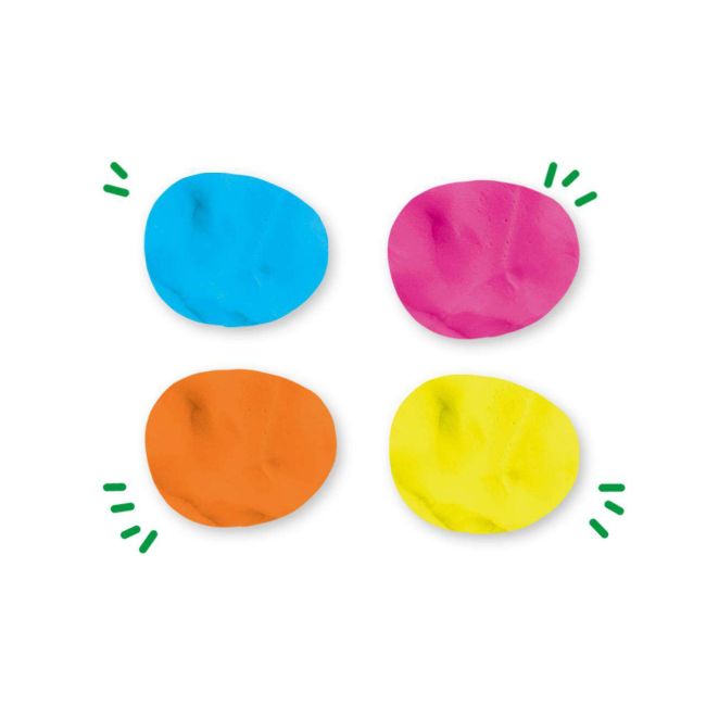 Plastilina happy 4 culori sa00512