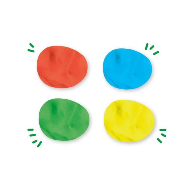 Plastilina pure 4 culori sa00511