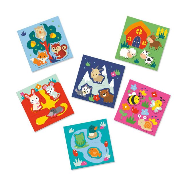 Set autocolante animale-unde locuiesc sa14401
