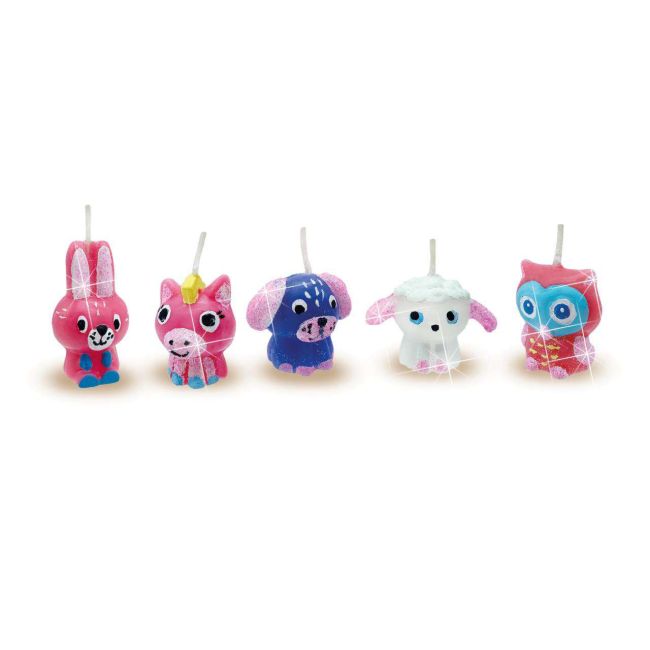 Set creativ lumanari-animale vesele sa14711