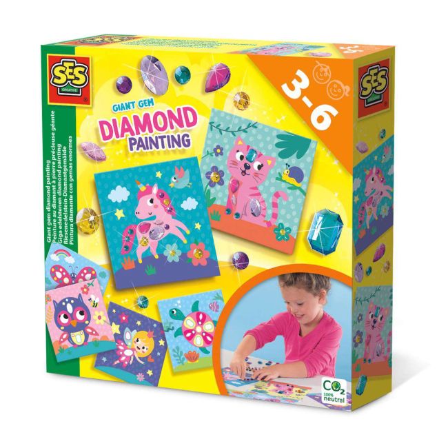 Set cu diamante mari autocolante sa14027