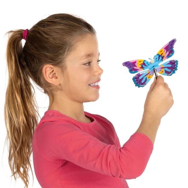 Set de decorat fluturi din lemn sa14035