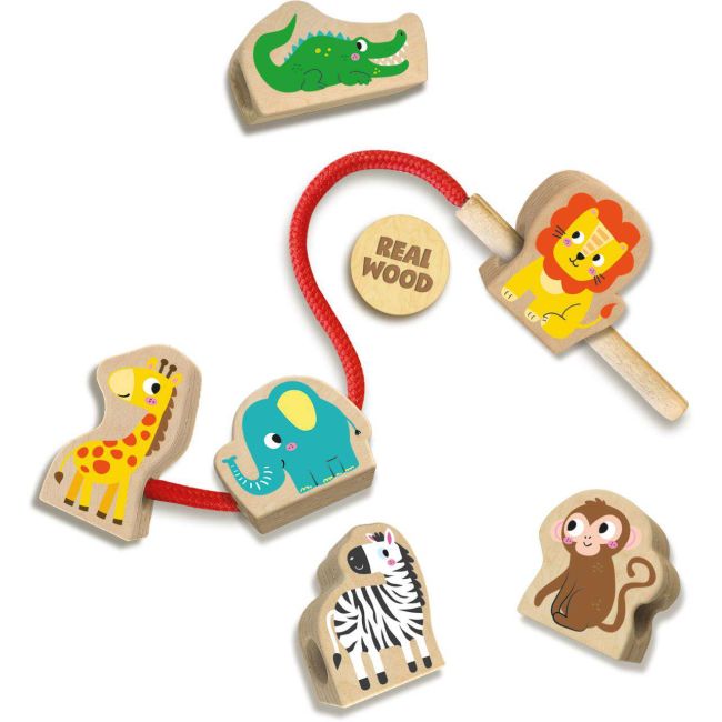 Set de insirat-animale din lemn sa14487