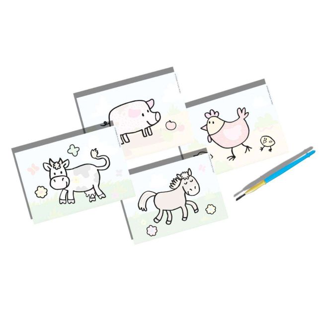 Set de pictat cu apa-ferma animalelor sa14455