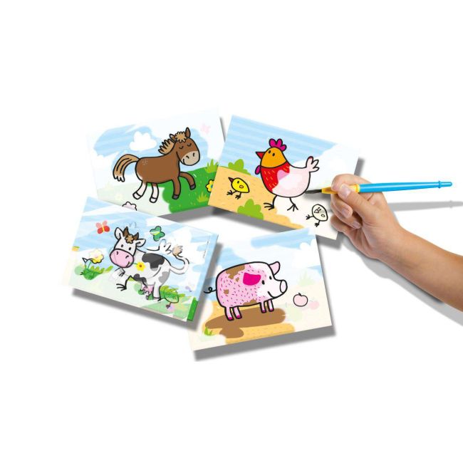 Set de pictat cu apa-ferma animalelor sa14455