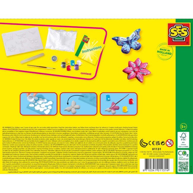 Set mulaj si pictura-fluturi cu sclipici sa01131