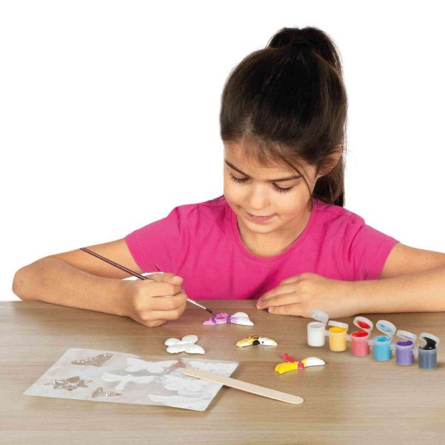 Set mulaj si pictura-fluturi cu sclipici sa01131