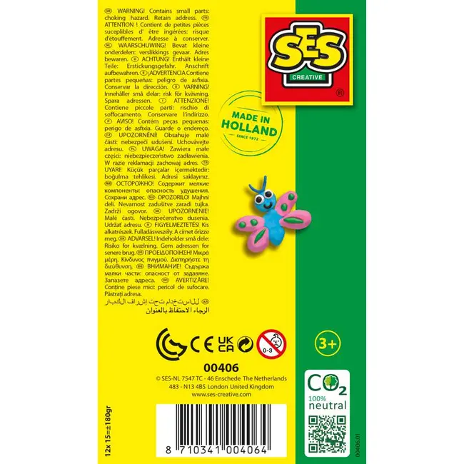 Set plastilina infinit 12 culori sa00406