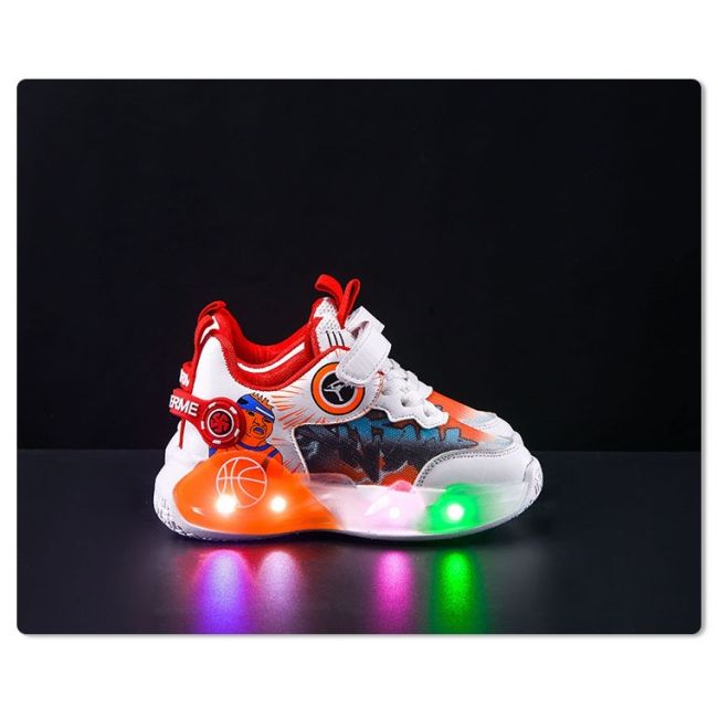 Adidasi cu luminite pentru baietei - legia mb2310-1-c