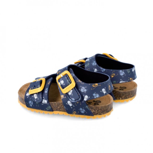 Sandale pentru copii Robotei Garvalin, azul marino (Marime: 23) JEM242468-A-23