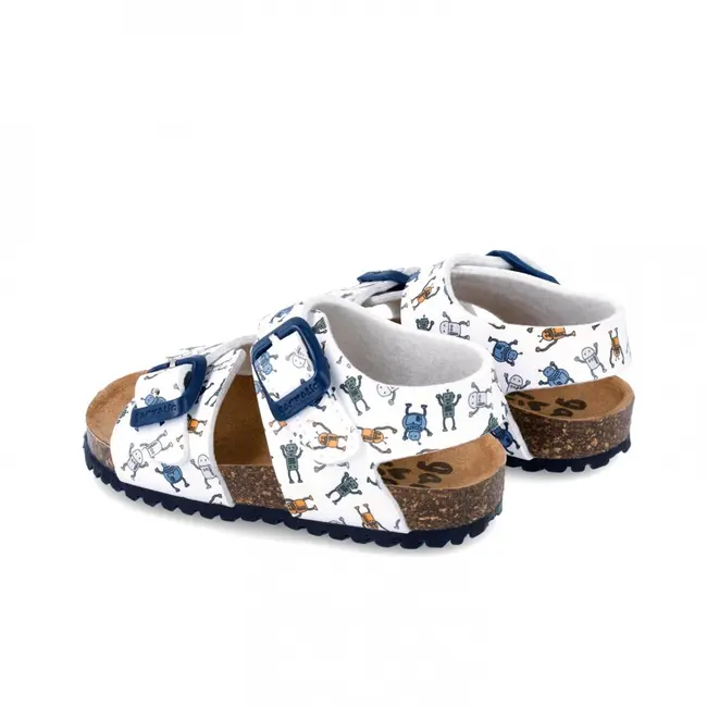 Sandale pentru copii Robotei Garvalin, blanco (Marime: 28) JEM242468-B-28