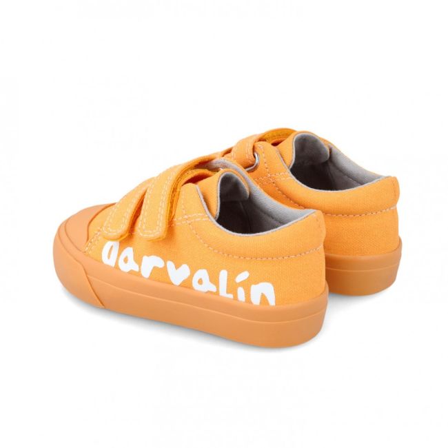 Tenisi canvas pentru copii Garvalin, amarillo (Marime: 25) JEM242800-C-25