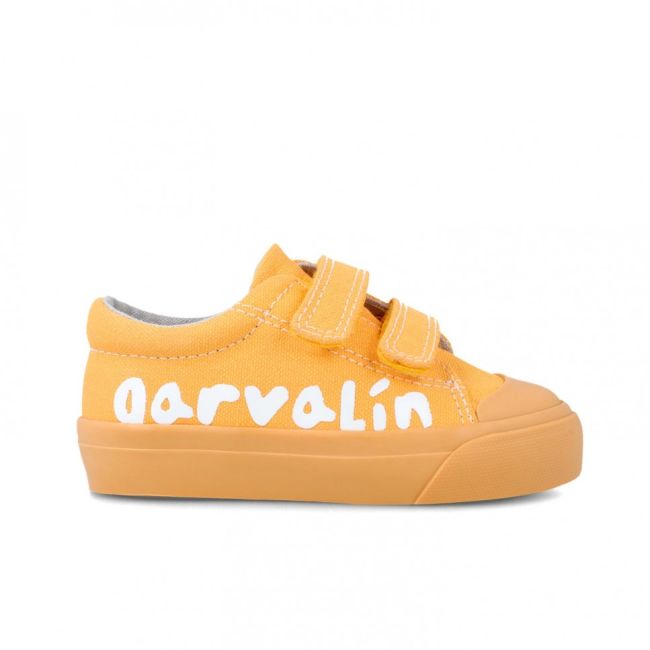 Tenisi canvas pentru copii Garvalin, amarillo (Marime: 26) JEM242800-C-26