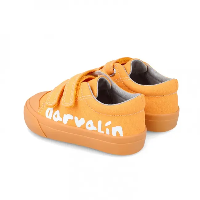Tenisi canvas pentru copii Garvalin, amarillo (Marime: 28) JEM242800-C-28