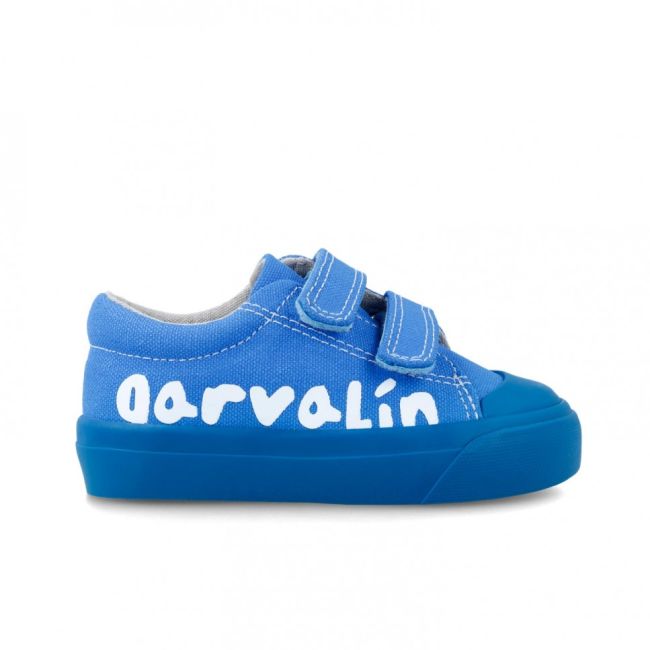 Tenisi canvas pentru copii Garvalin, azul electrico (Marime: 30) JEM242800-B-30