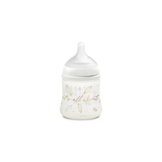 Biberon 150 ml tetină fiziologică SX Pro cu debit lent Gri Gold Premium JEM8426420080163