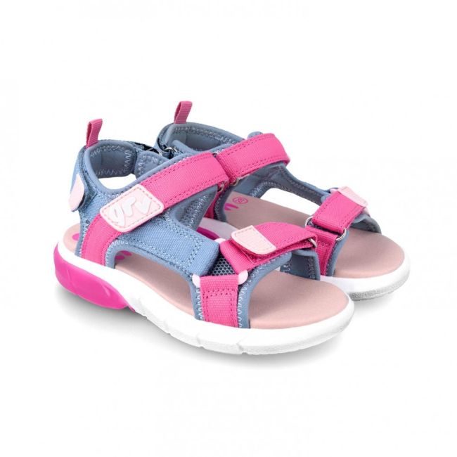 Sandale cu velcro pentru copii Garvalin, rosa (Marime: 32) JEM242855-C-32
