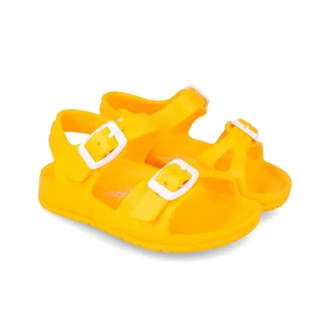 Sandale din cauciuc pentru copii Garvalin, amarillo (Marime: 23) JEM242870-C-23
