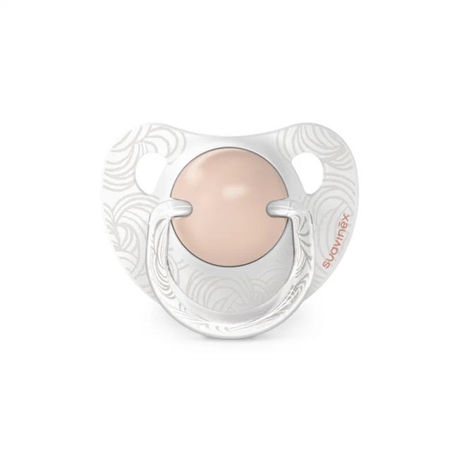 Suzetă anatomică din silicon, 2 buc 0-6 luni piersică Dreams JEM8426420083355