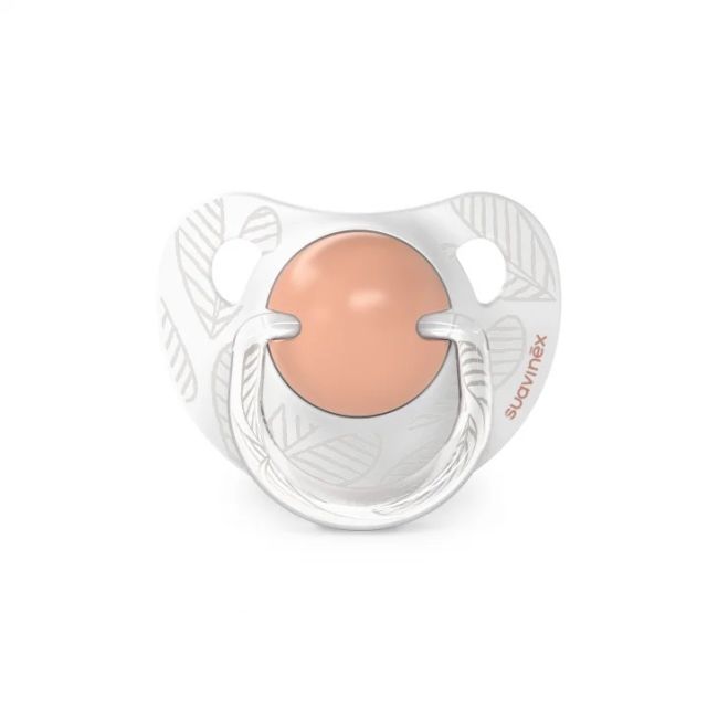 Suzetă anatomică din silicon, 2 buc 6-18 luni piersică Dreams JEM8426420083317