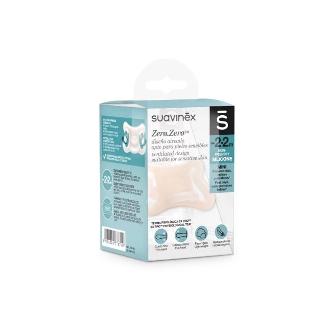 Suzetă fiziologică SX Pro -2-2 luni Zero Zero Suavinex JEM8426420078719