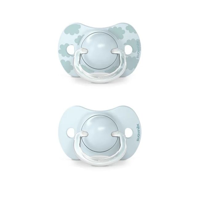 Suzetă fiziologică SX Pro din silicon, 2 buc 0-6 luni albastru Dreams JEM8426420083171