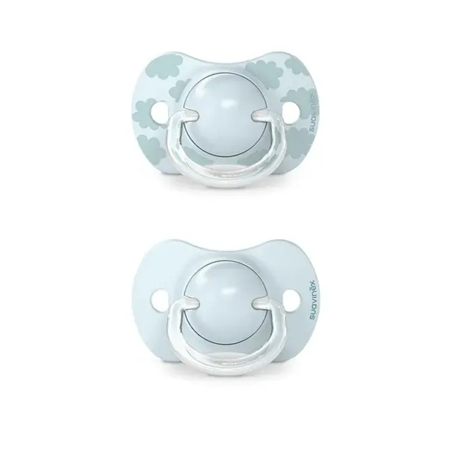 Suzetă fiziologică SX Pro din silicon, 2 buc 0-6 luni albastru Dreams JEM8426420083171