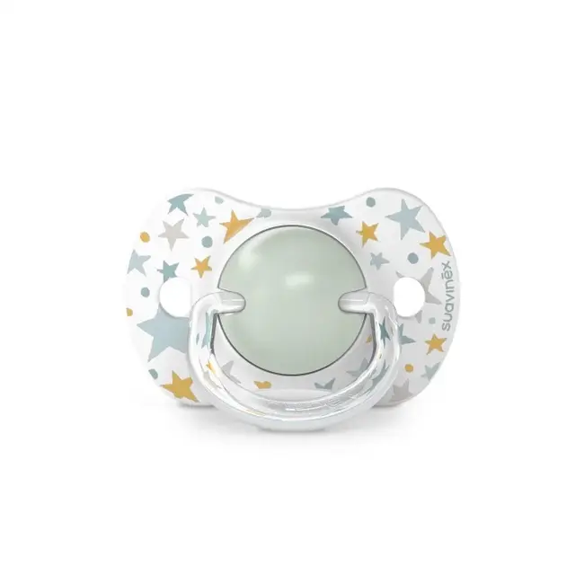 Suzetă fiziologică SX Pro din silicon, 2 buc 6-18 luni verde Dreams JEM8426420083126