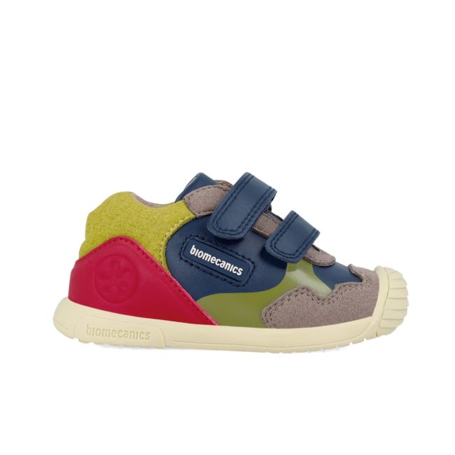 Adidasi Primii Pasi pentru Copii Biomecanics 241130, multicolori (Marime: 18) JEM241130-A-18