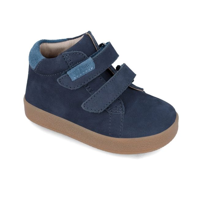 Ghete copii, piele naturala, bleumarin, Garvalin (Marime: 21) JEM241315-A-21