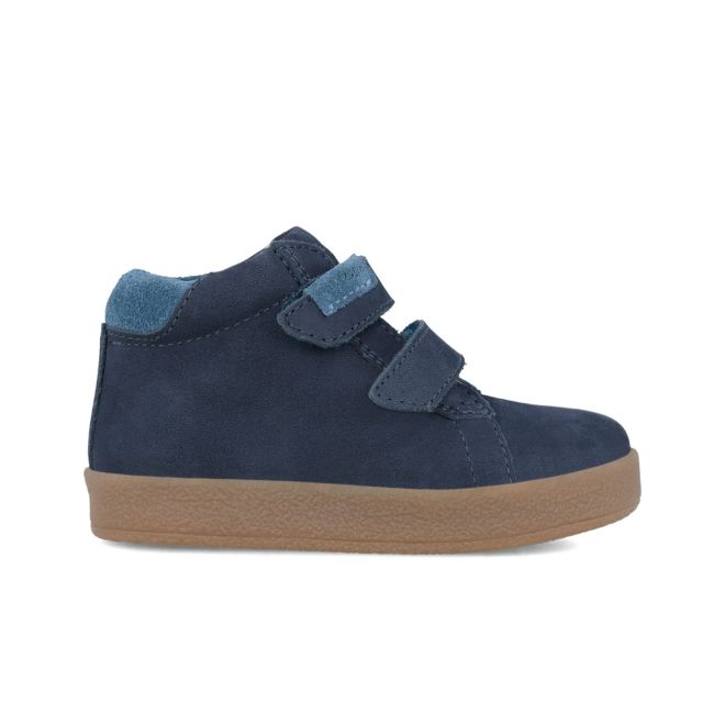Ghete copii, piele naturala, bleumarin, Garvalin (Marime: 21) JEM241315-A-21
