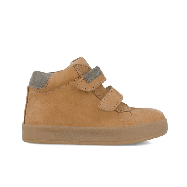 Ghete copii, piele naturala, maro, Garvalin (Marime: 22) JEM241315-B-22