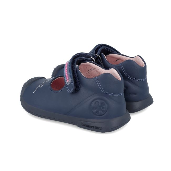 Pantofiori Primii Pasi pentru fetite Biomecanics, Bleumarin (Marime: 21) JEM241105-A-21