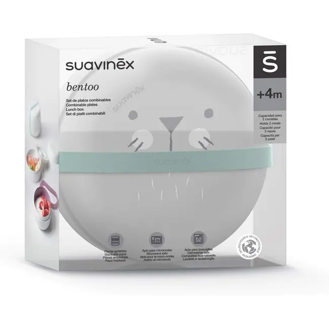 Set boluri pentru pr&acirc;nz gri Hygge Suavinex +4 luni JEM8426420069786
