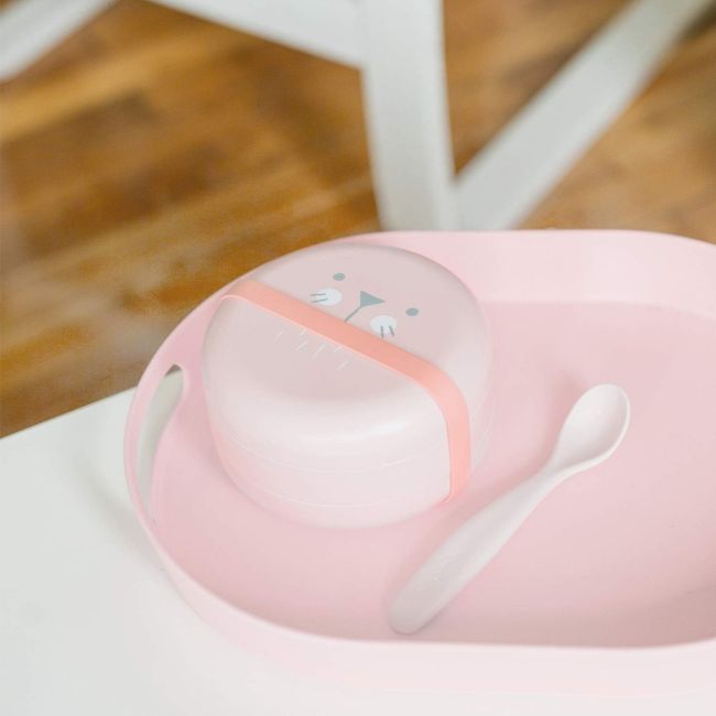 Set boluri pentru prânz roz Hygge Suavinex +4 luni JEM8426420069779