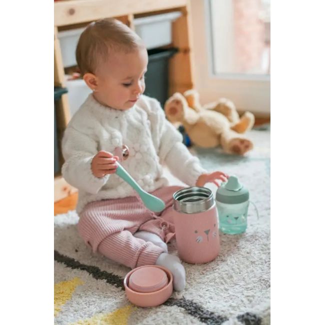 Termos alimentar Hygge 400 ml, roz Suavinex JEM8426420069694