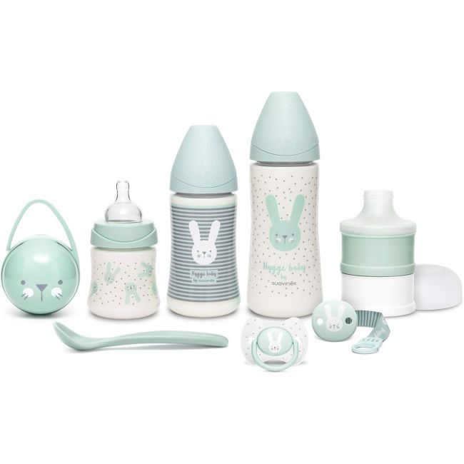 Welcome baby set, verde, Hygge Suavinex JEM8426420068598