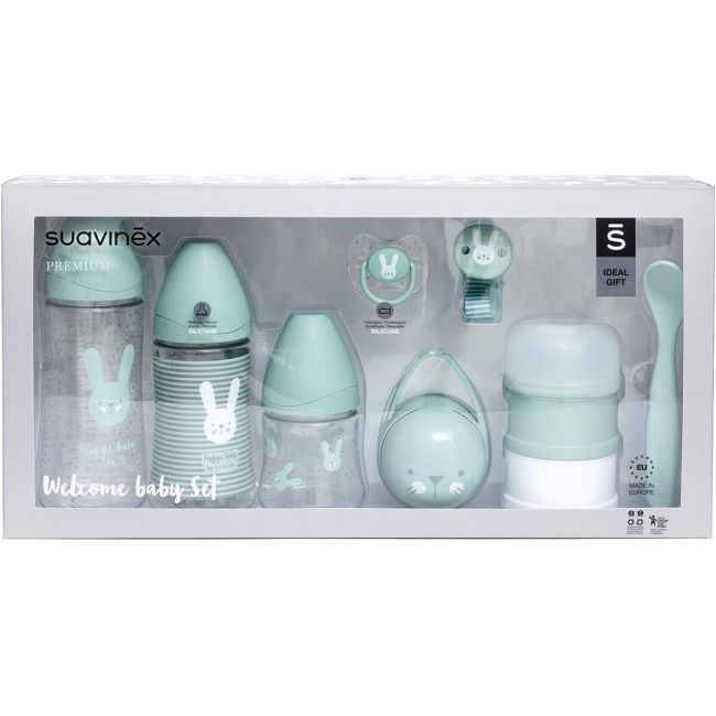 Welcome baby set, verde, Hygge Suavinex JEM8426420068598