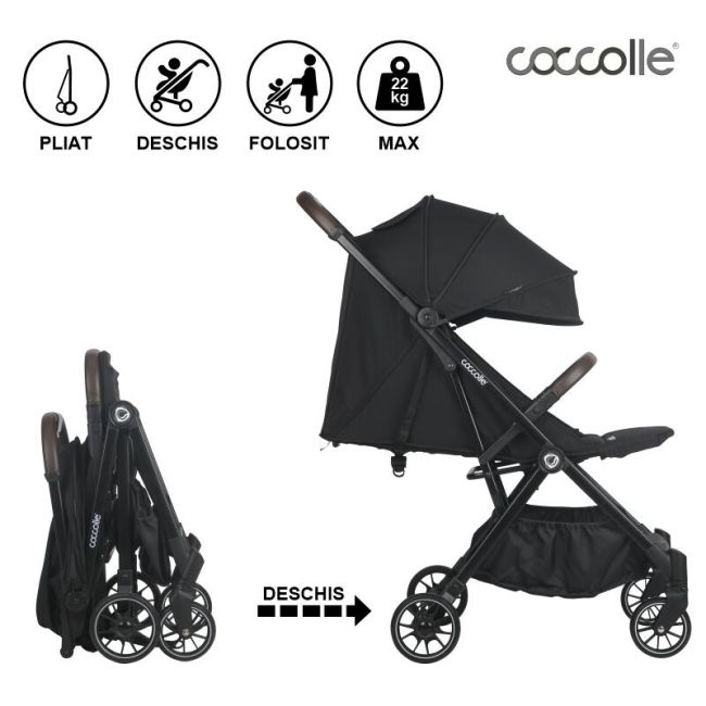 Carucior sport autofold coccolle melia diamond black smb323032760