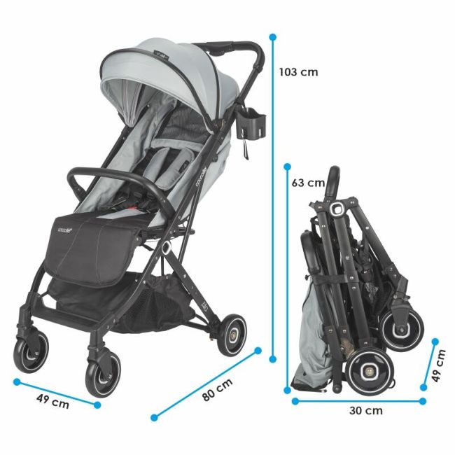 Carucior sport coccolle alla greystone smb323032064