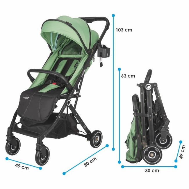 Carucior sport coccolle alla mistletoe green smb323032080