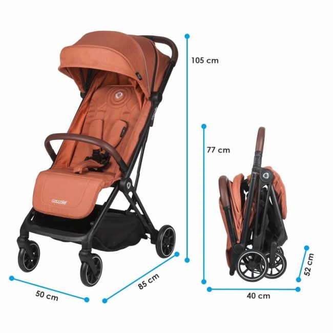 Carucior sport cu pliere automata coccolle beyla coral smb323031642