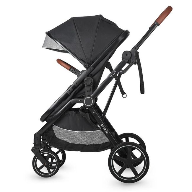 Carucior transformabil 3in1 coccolle amani diamond black smb323061860