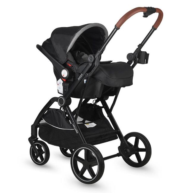 Carucior transformabil 3in1 coccolle amani diamond black smb323061860