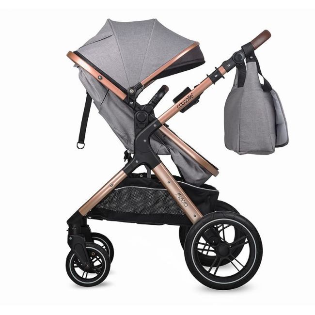 Carucior transformabil 3in1 coccolle melora moonlit grey smb322061571