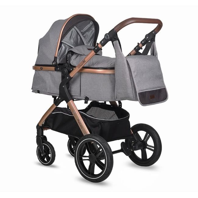 Carucior transformabil 3in1 coccolle melora moonlit grey smb322061571