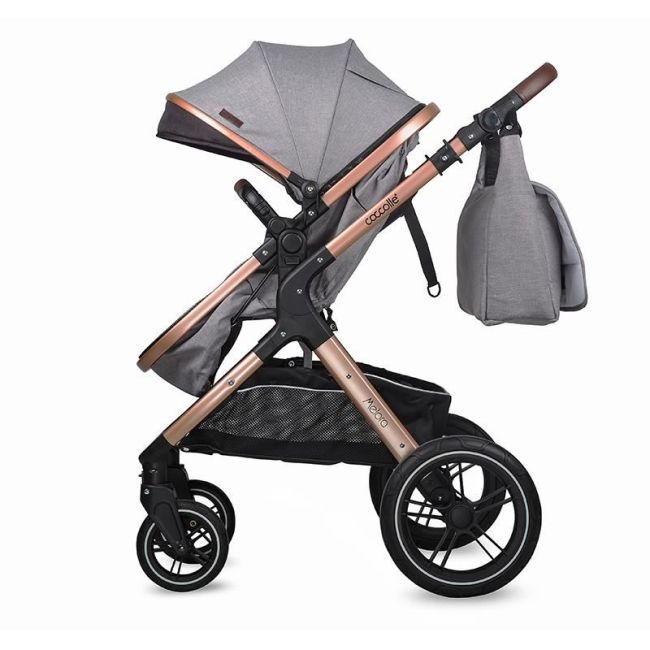 Carucior transformabil 3in1 coccolle melora moonlit grey smb322061571