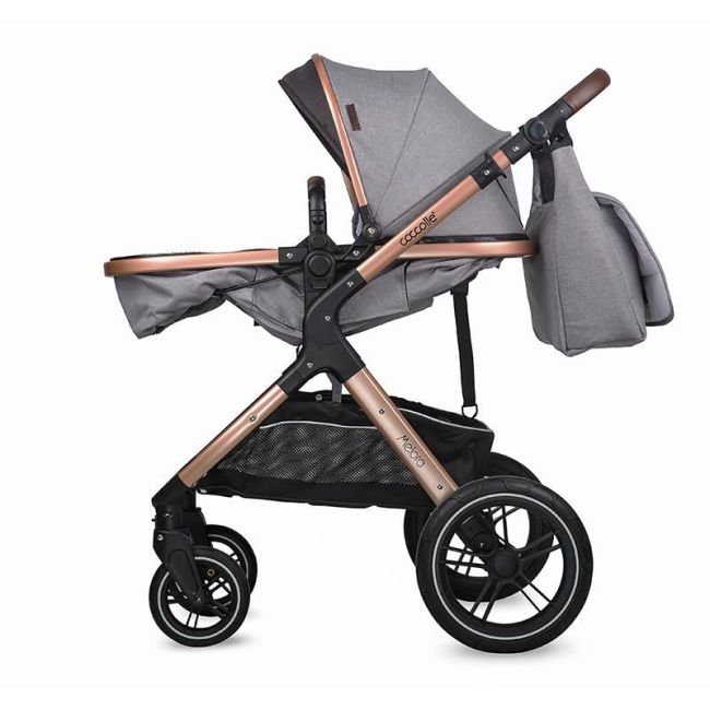 Carucior transformabil 3in1 coccolle melora moonlit grey smb322061571